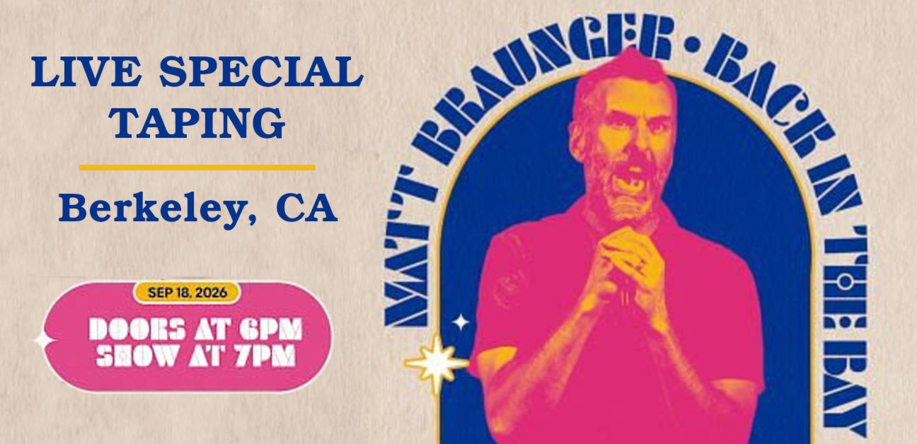 Matt Braunger Back in the Bay Comedy Special Taping
