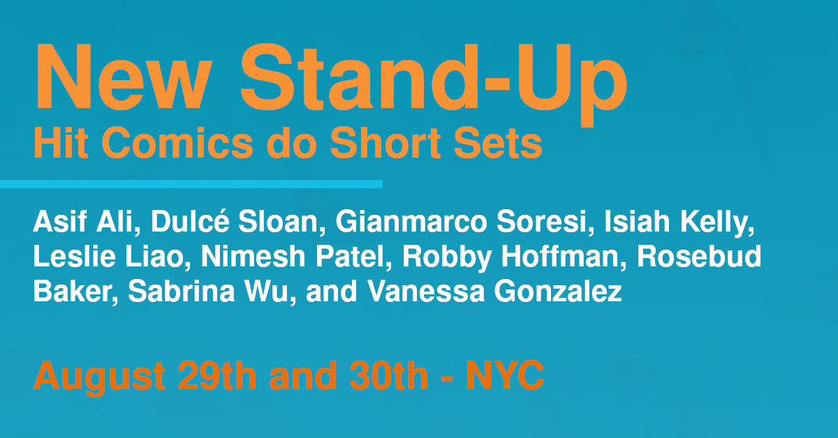 New Stand Up Show